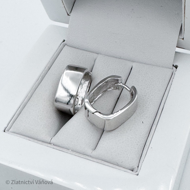 Stříbrné náušnice